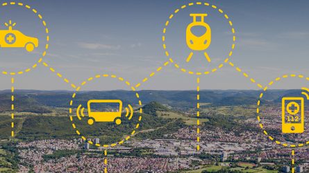 Besonders ländliche Regionen profitieren von digital aufeinander abgestimmten Mobilitätslösungen. © deutscher mobilitätspreis