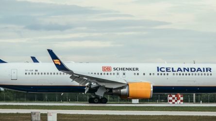 Luftbrücke nach China: Ein Shuttle-Flieger von DB Schenker und Icelandair. © DB Schenker