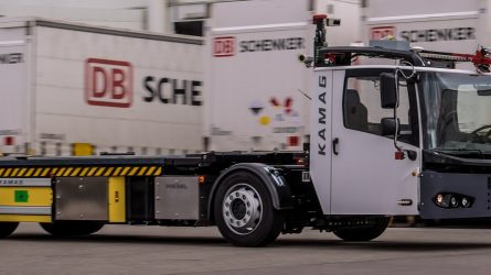 Automatisierte Yard-Logistik: DB Schenker und Fernride haben die technische Machbarkeit erprobt. © Fernride
