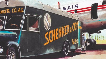 Von der kleinen Spedition in Wien zum innovativen Globalplayer der Logistikwelt – DB Schenker wird dieses Jahr 150. © DB Schenker