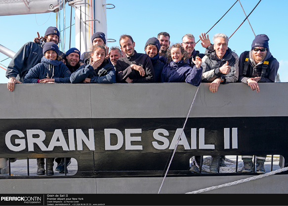 L'équipe du Grain de Sail II