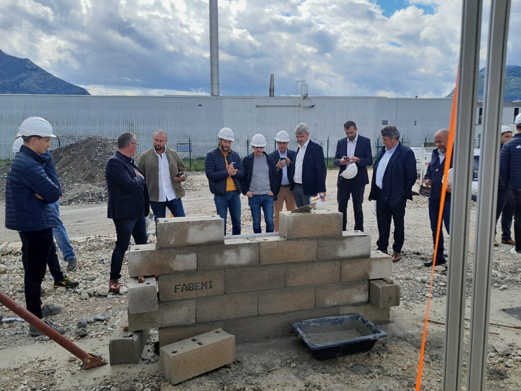 Schenker France sur le chantier de la future agence de Grenoble