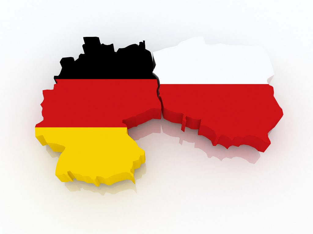 Mapa Niemcy - Polska. Sprawna logistyka jest niezbędna do rozwoju handlu pomiędzy naszymi krajami.