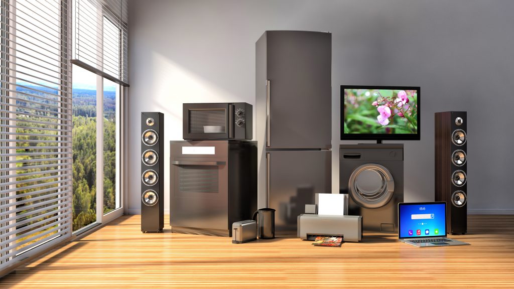 AGD, home appliances, TV, printer, drukarka, mikrofalówka, microwave, pralka, washing machine
